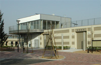 大洲防災公園備蓄倉庫
