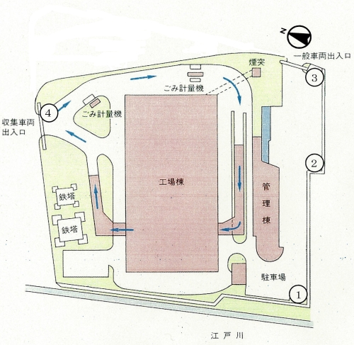 クリーンセンター測定マップ