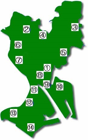 市川市のこども館位置