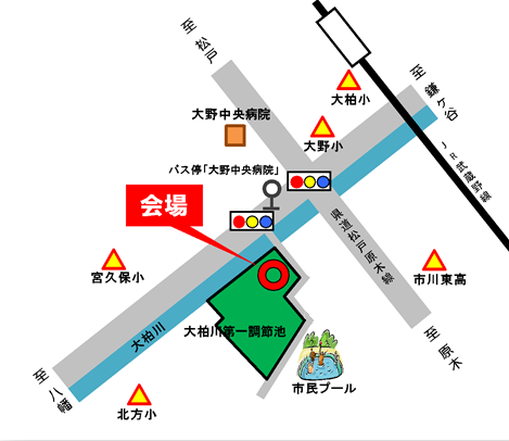 開催場所地図