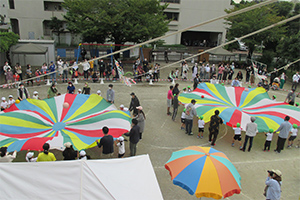 写真：運動会の様子