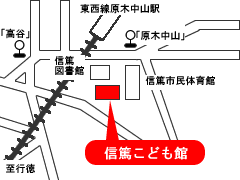 信篤こども館　地図