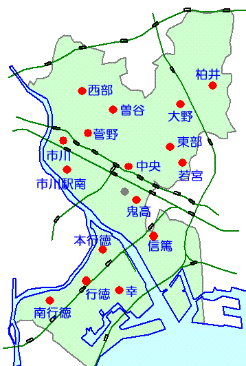 公民館配置図