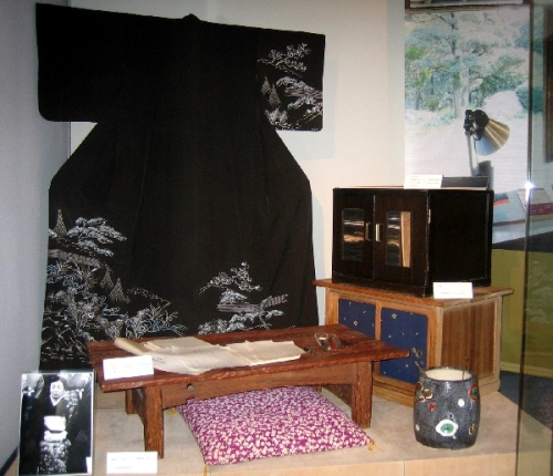 文学プラザ開館　水木洋子展示風景(水木洋子の部屋)