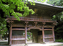 写真：弘法寺山門