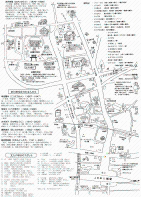 いちかわ屋敷街の散歩道マップ裏