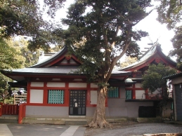 子之神社（クリックすると東菅野・本北方界隈の紹介ページにリンクします）