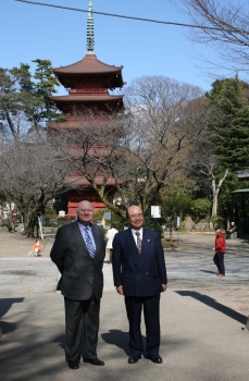 中山法華経寺見学