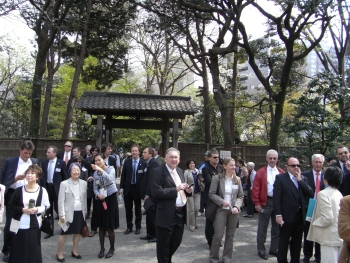 六義園にて