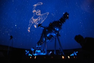 写真：プラネタリウム投影の様子
