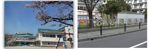 幼稚園の外観写真