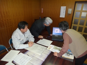 無料耐震相談会の様子です