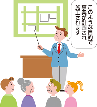 事業説明会イメージ図