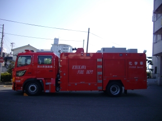 化学消防ポンプ自動車