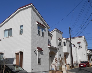 写真：シャイニングアリーナ市川市大野町四丁目景観協定