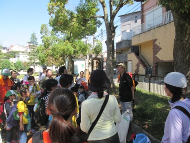 ガイドツアーの振り返り（みかど公園）