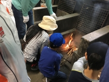 火おこし