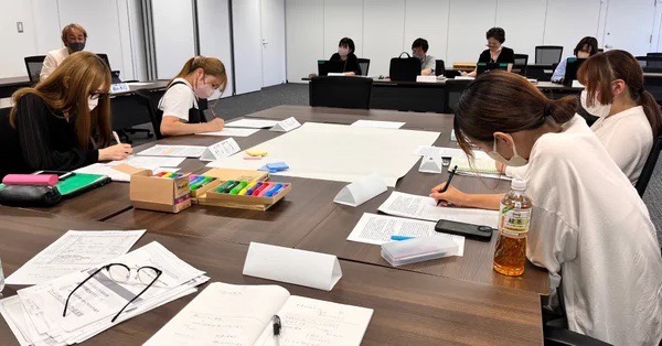 写真：第2回産官学協働プロジェクト フードリボンプロジェクト促進活動の様子その1