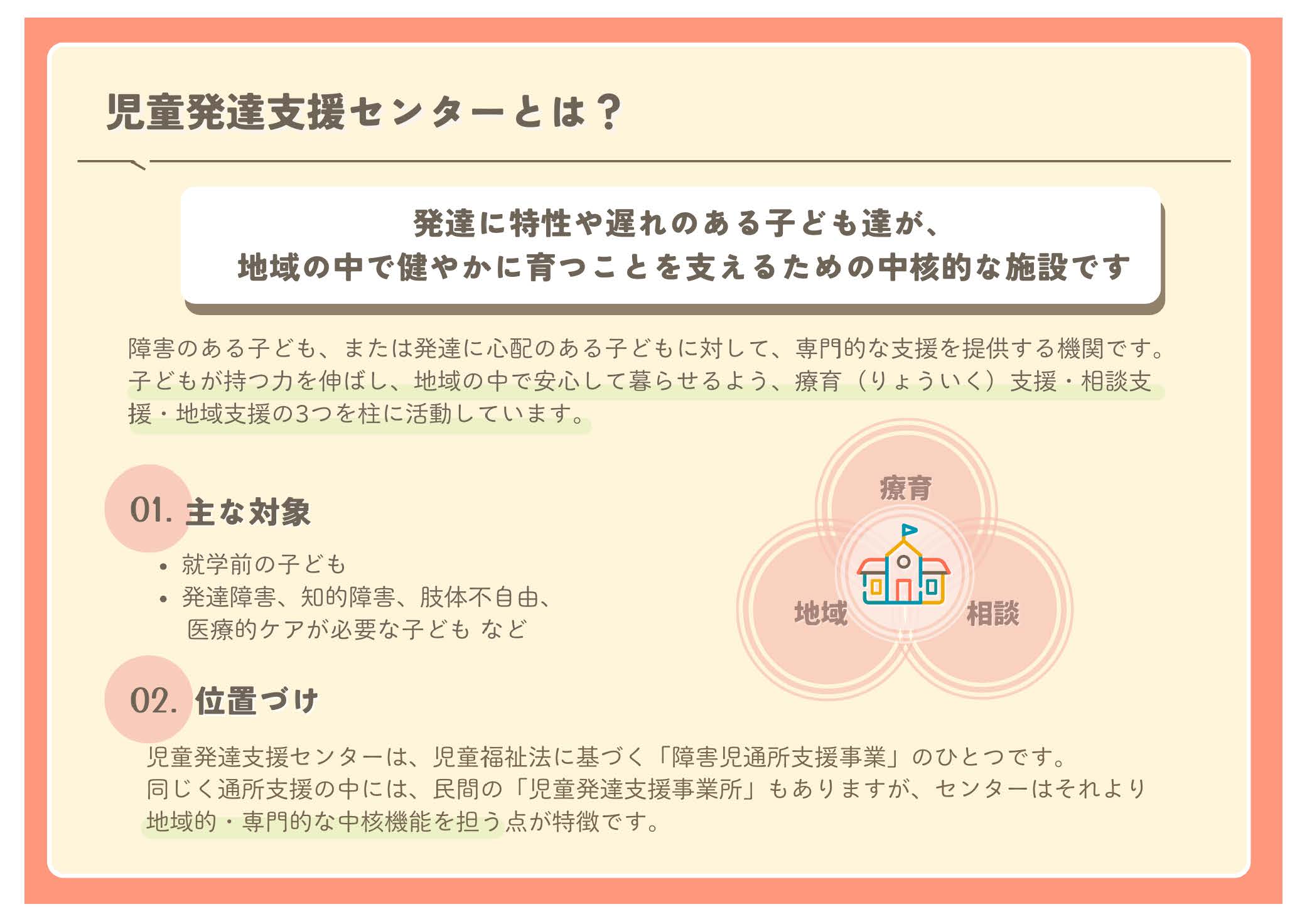 じどうはったつしえんせんたーとは（1）