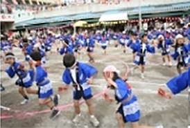 写真：運動会の様子
        