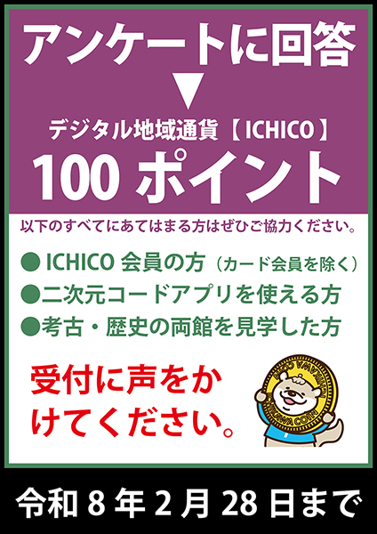 ポスター：いちかわの歴史をマナボーポイント