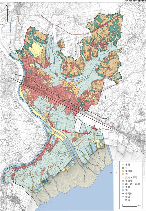 昭和22年土地利用図