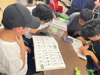 写真:第1回いきもの協働調査当日の様子2