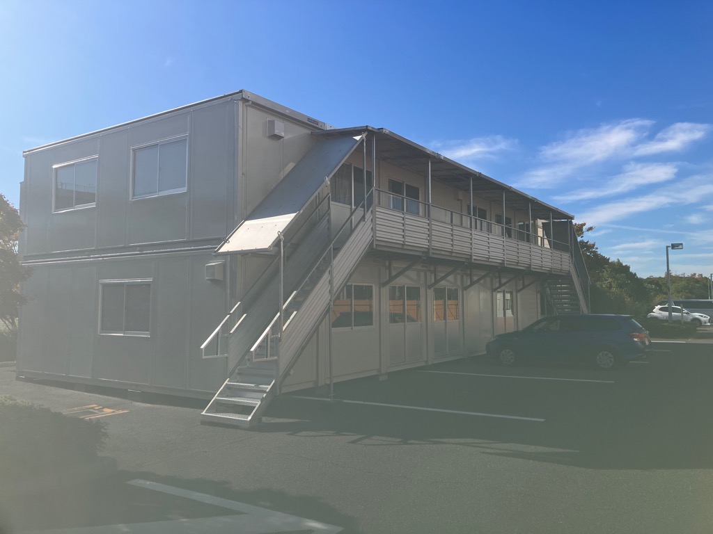 現場事務所設置完了