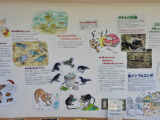エサをあげないで展示2