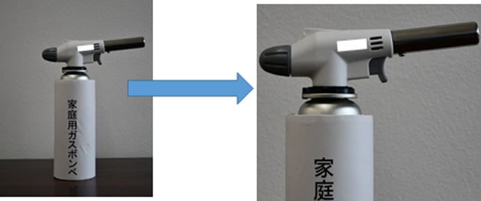 写真：取り付け良好