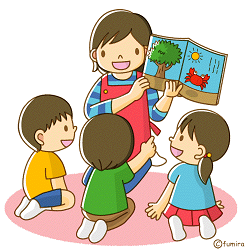 イラスト:読み聞かせ イラスト:読み聞かせ