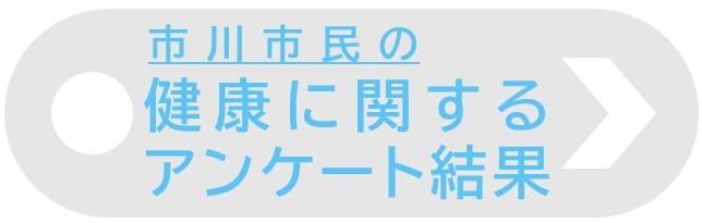 市民の健康に関するアンケート結果についての情報にリンクするバナーを表示しています。