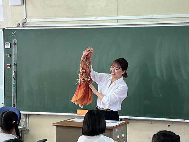 写真:トークの時間の様子