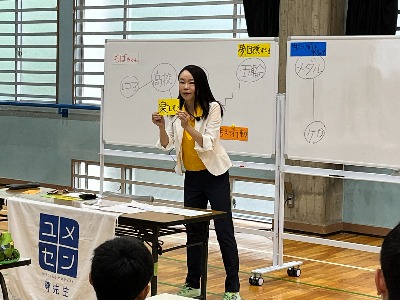 写真：トークの時間の様子