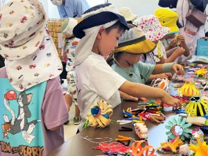 飾り付けの様子(大野保育園)写真2