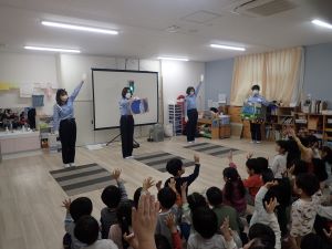 写真：交通安全教室の様子
