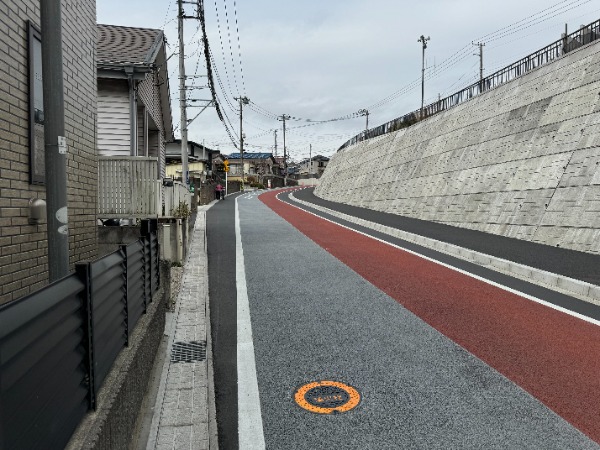 写真:道路南側