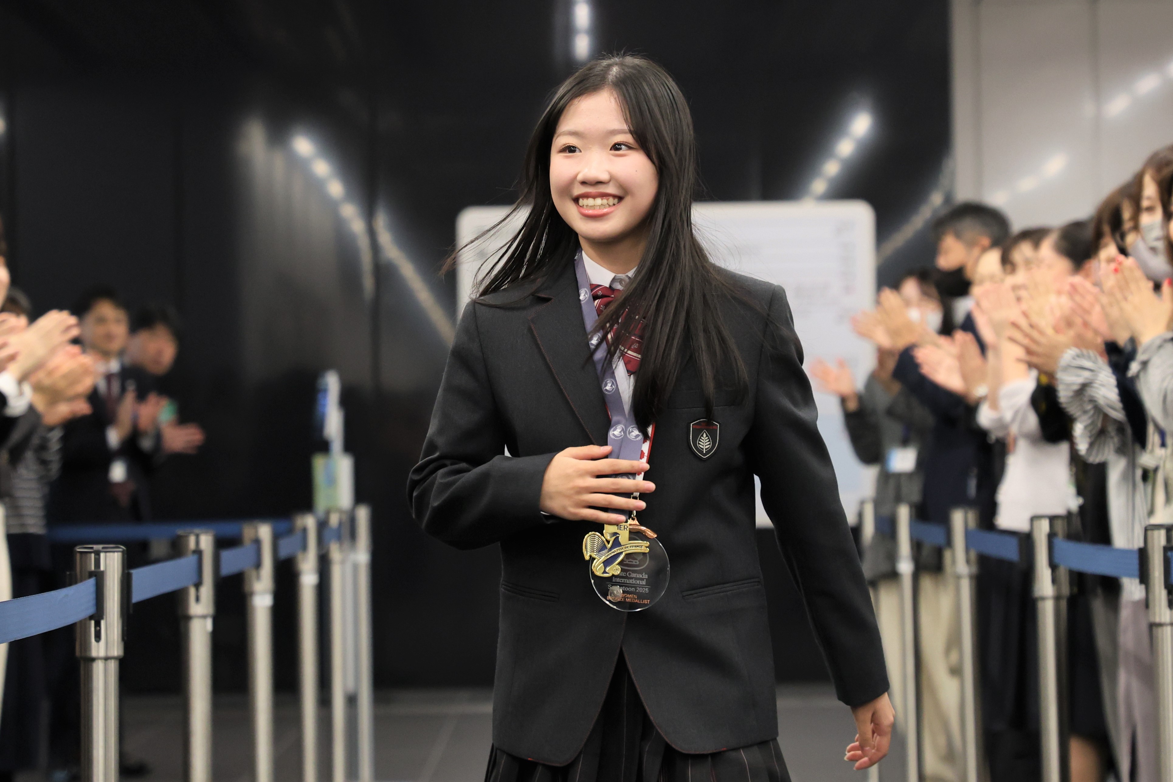 写真:中井亜美選手