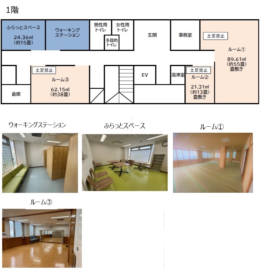 1階フロアマップ