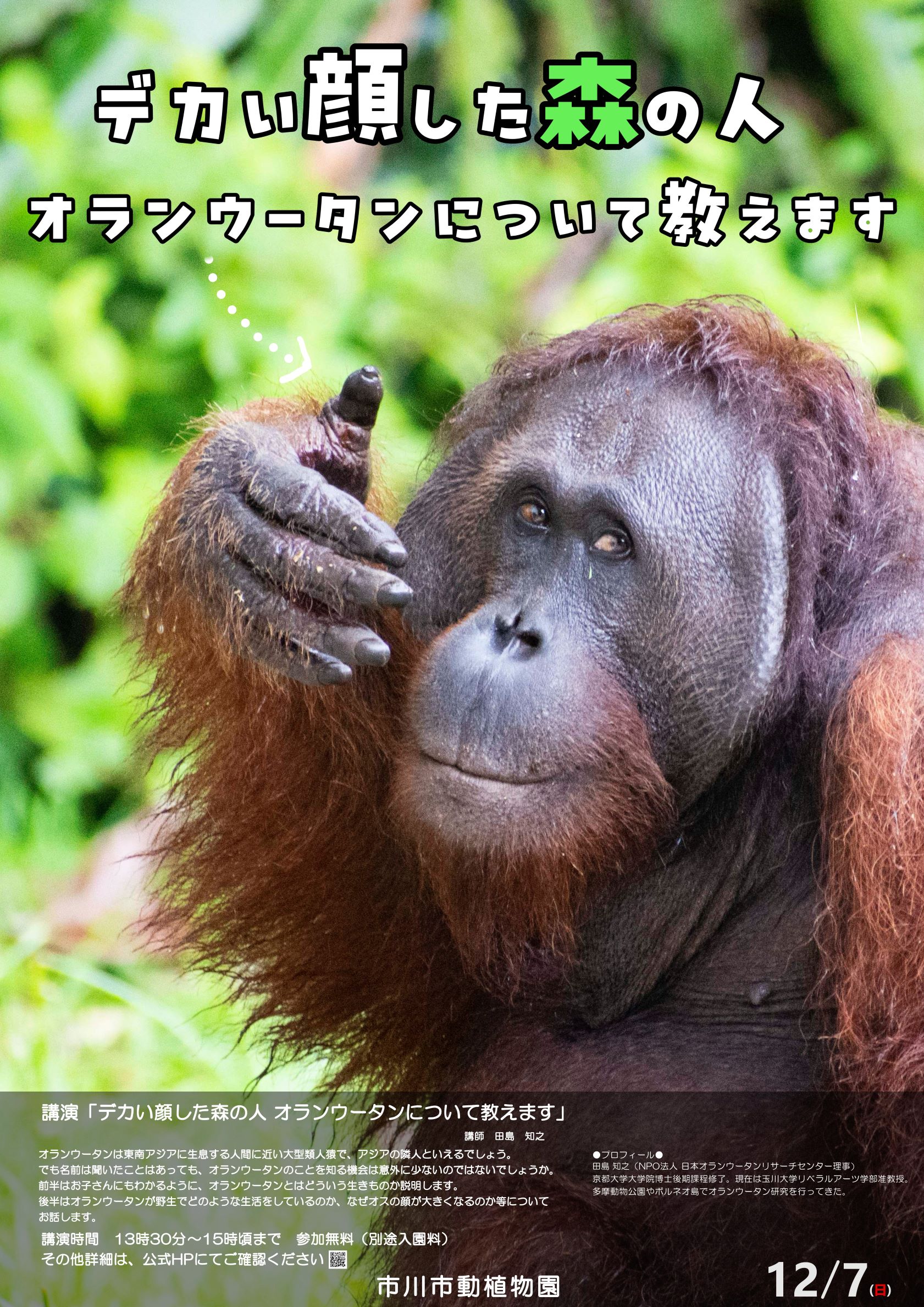 講演会ポスターの写真