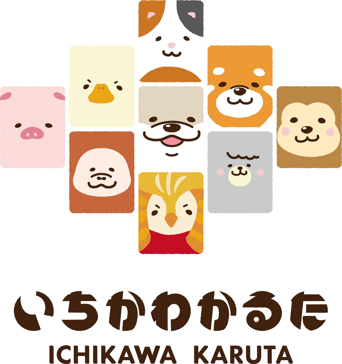いちかわかるたロゴ
