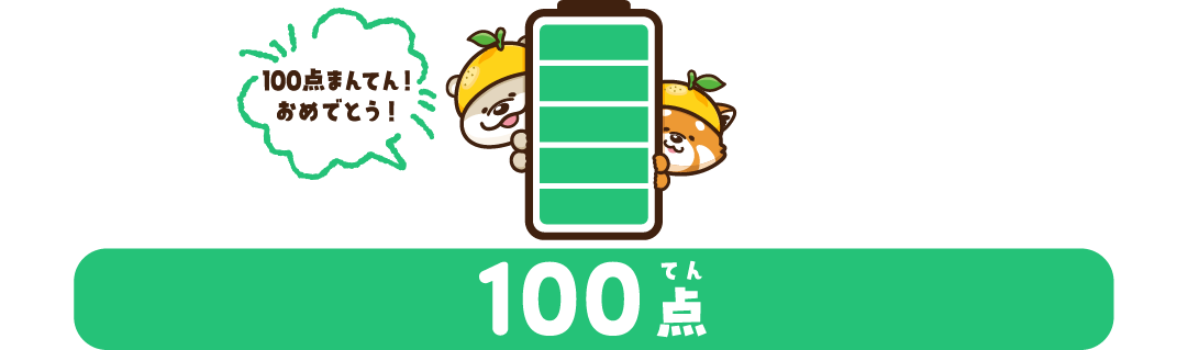 100点