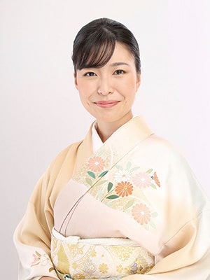顔画像:生田流箏曲 山脇貴久恵氏