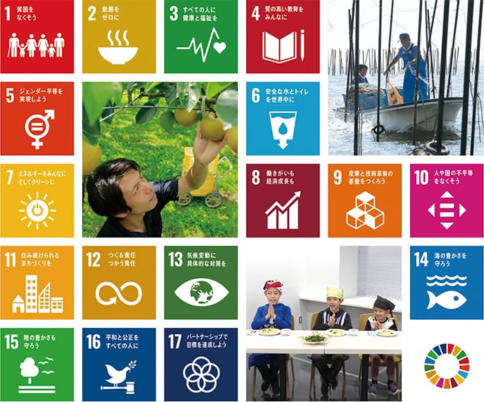 画像：発見「食」からできるSDGs（エスディージーズ）