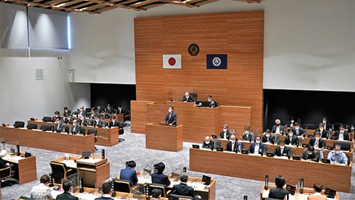 画像:議場の様子