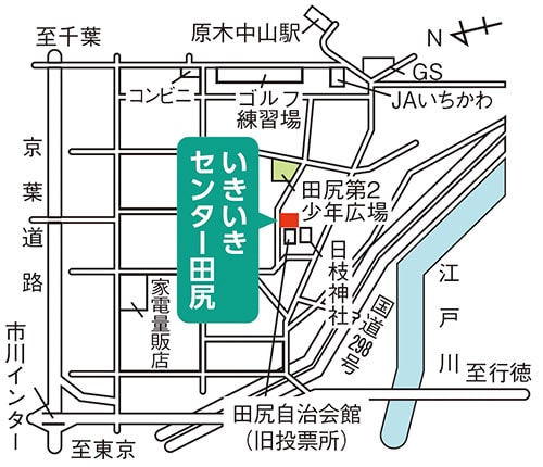 マップ：今回の衆議院補欠選挙の対象区域