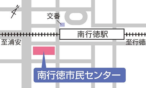 マップ：[9]南行徳市民センター