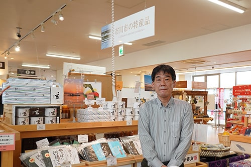 画像：駅長のおすすめ “行徳の海苔（のり）