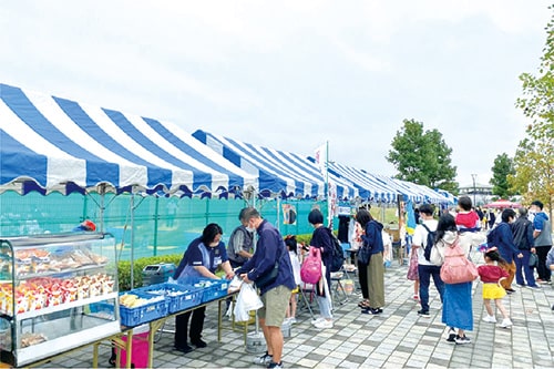 画像:模擬店もたくさん