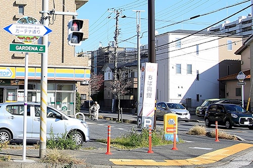画像:主要幹線1級市道0109号、主要幹線1級市道0107号